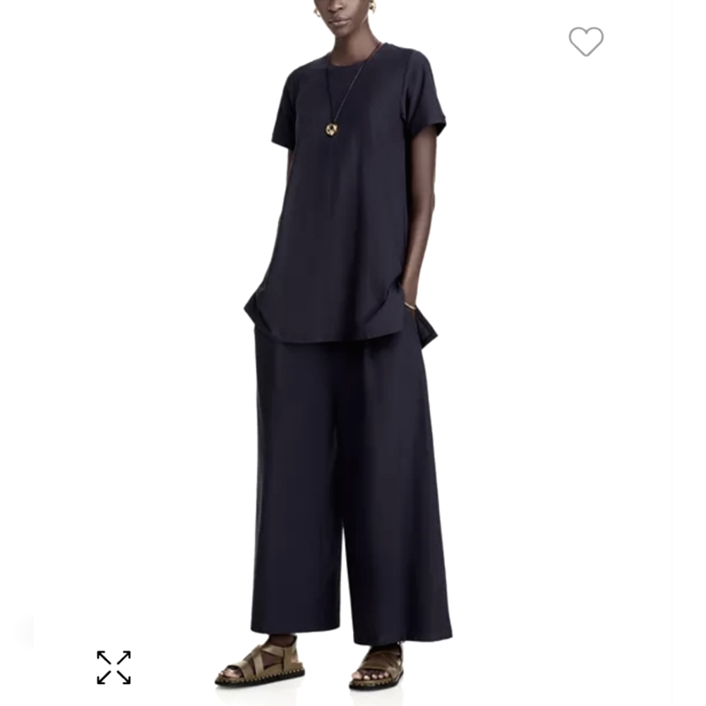 Eileen Fisher Wide-Leg pants black